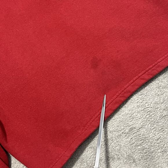 LL Bean Shorts Mens 2XL Red Athletic Fleece Russell Athletic USA Made Vintage - Picture 6 of 16